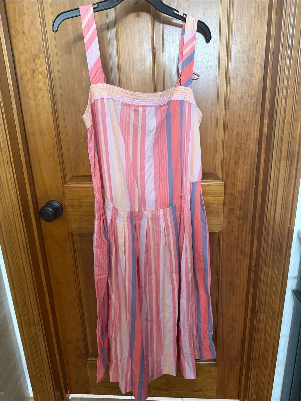 FREE PEOPLE Primavera stripe midi dress